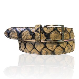Exclusief Pirarucu fish Riccamente riem Acapulco beige